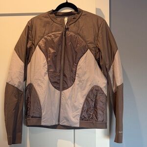 lululemon athletica Women's Jacket - Gray and White